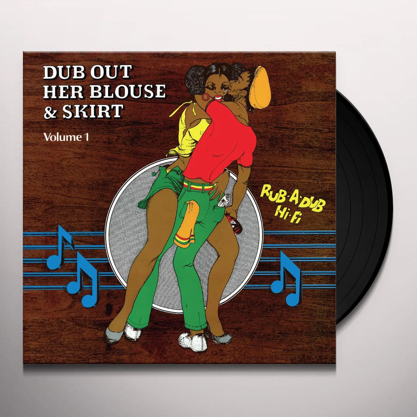 The Revolutionaries DUB OUT HER BLOUSE & SKIRT 1 Vinyl Record