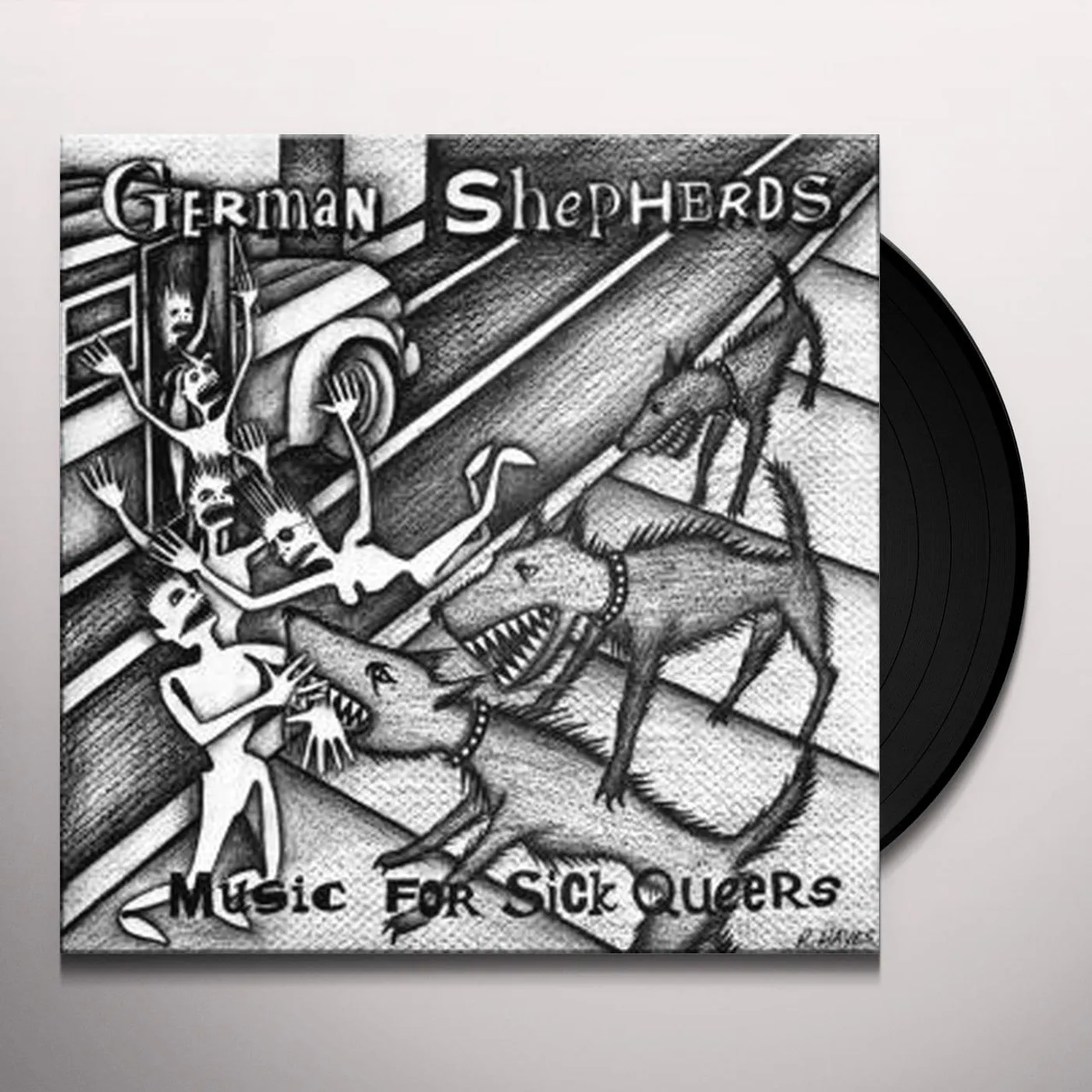 German Shepherds Music for Sick Queers Vinyl Record