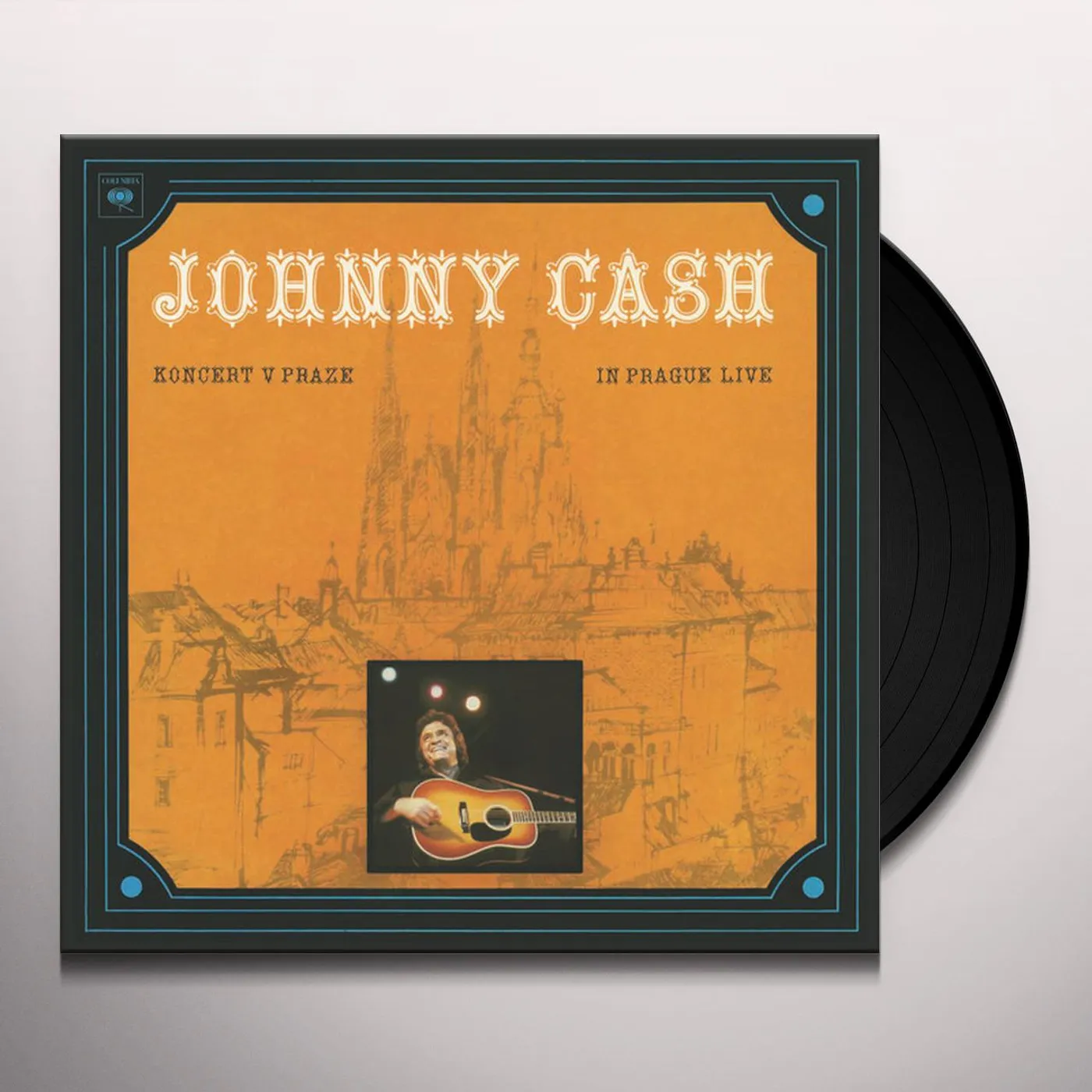 Johnny Cash KONCERT V PRAZE (IN PRAGUE-LIVE) Vinyl Record
