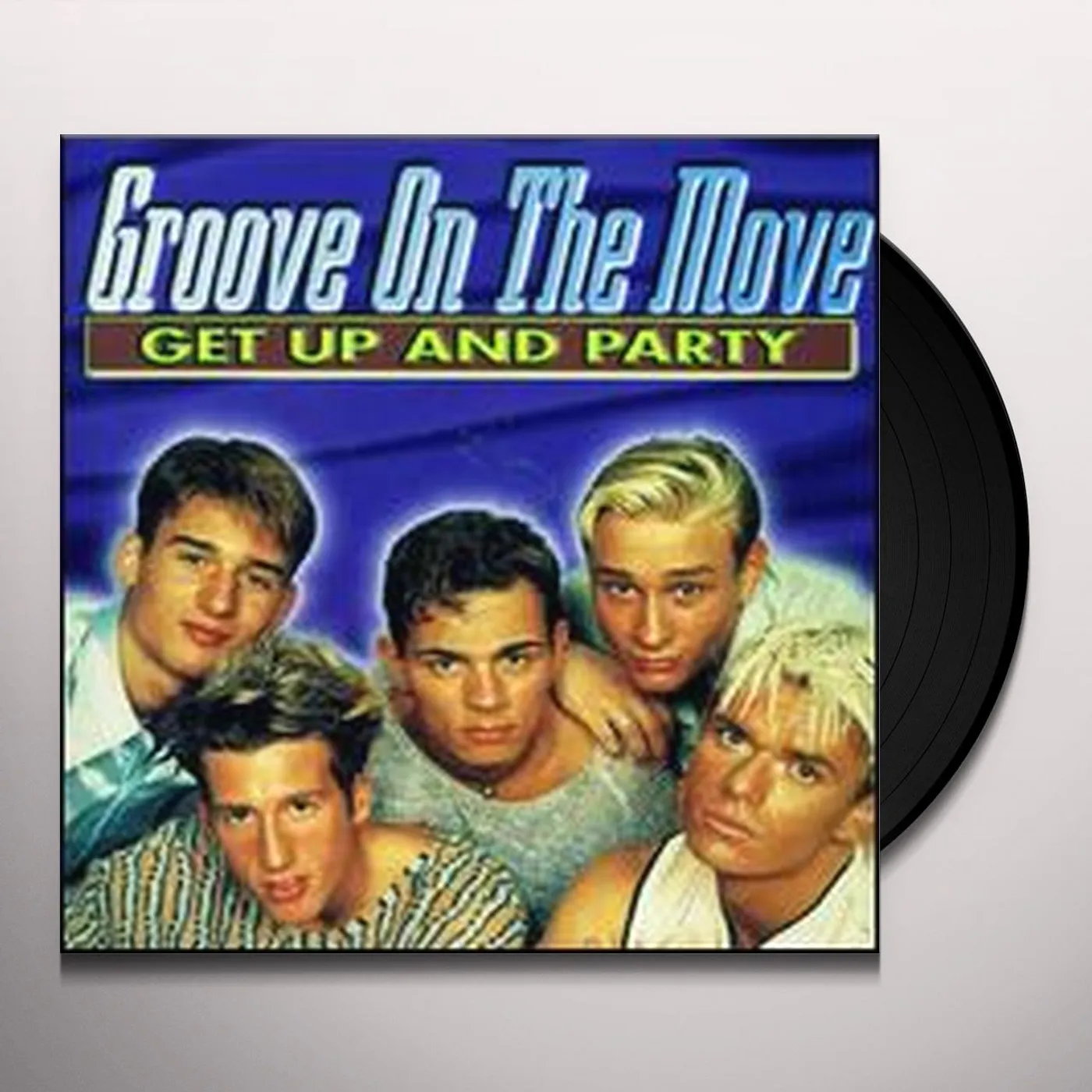 Groove On The Move GET UP & PARTY (X4) Vinyl Record - Canada Release