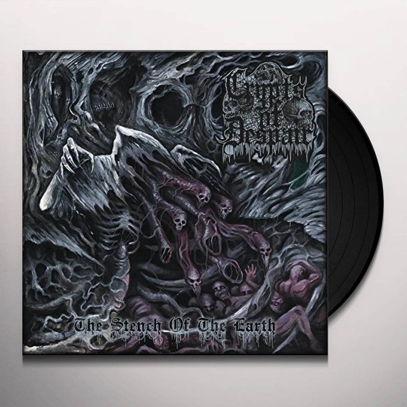 Crypts of Despair STENCH OF THE EARTH Vinyl Record