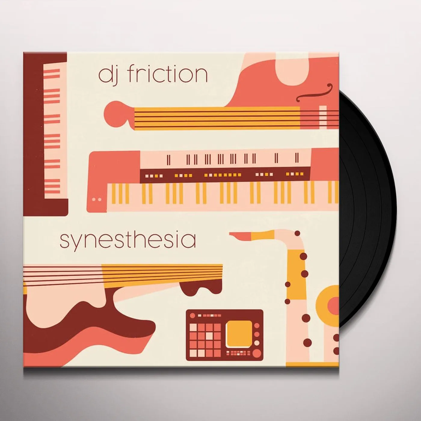 DJ Friction Synesthesia Vinyl Record