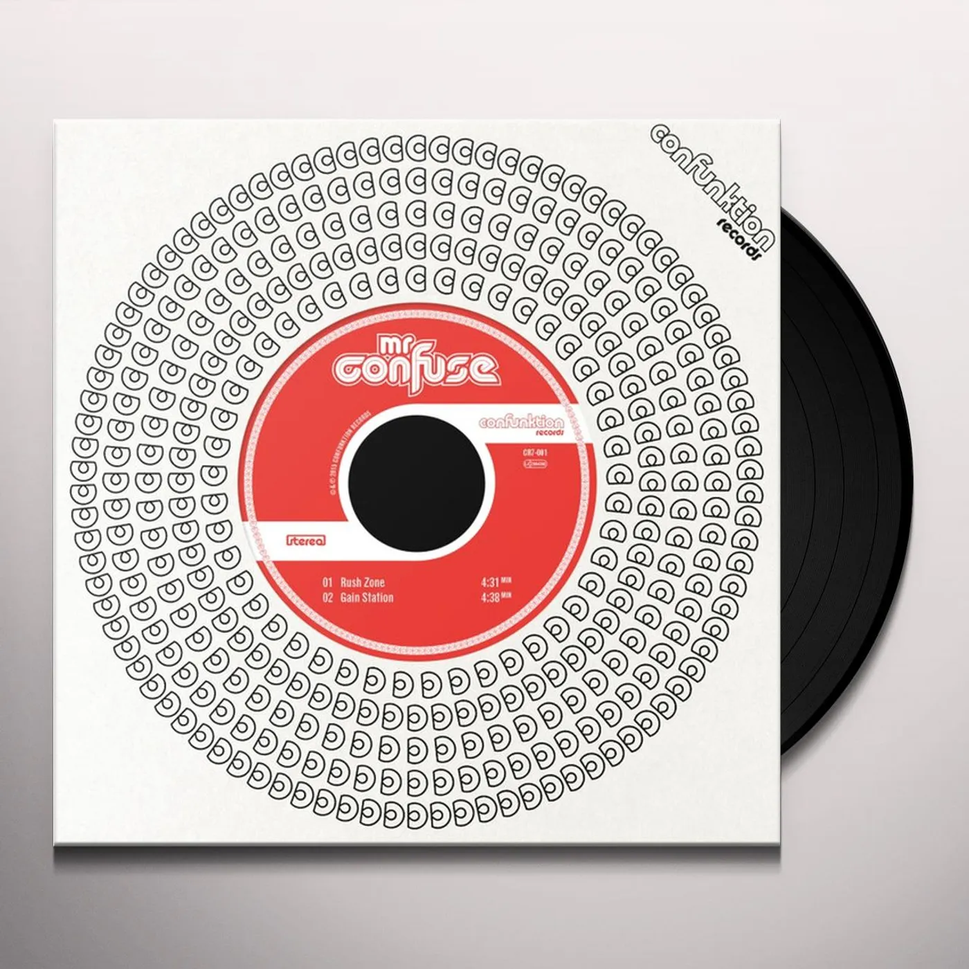 Mr. Confuse RUSH ZONE/GAIN STATION Vinyl Record
