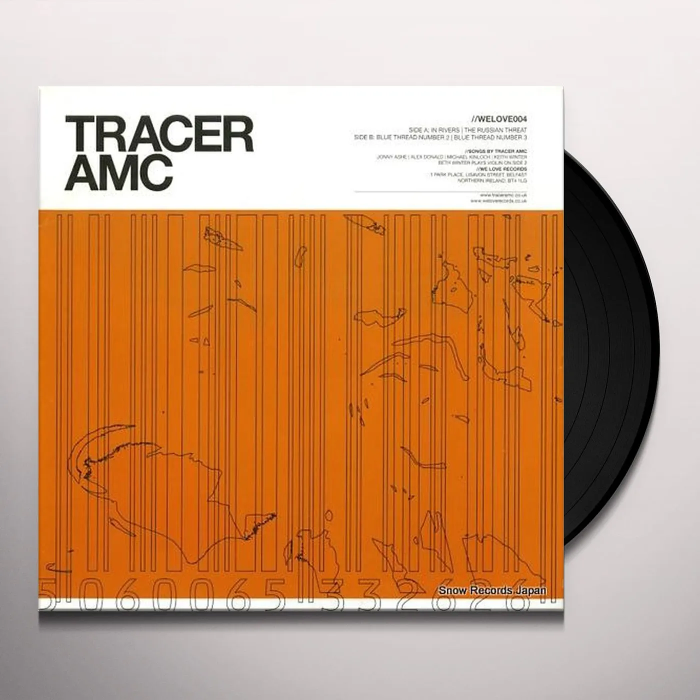 Tracer AMC IN RIVERS EP Vinyl Record