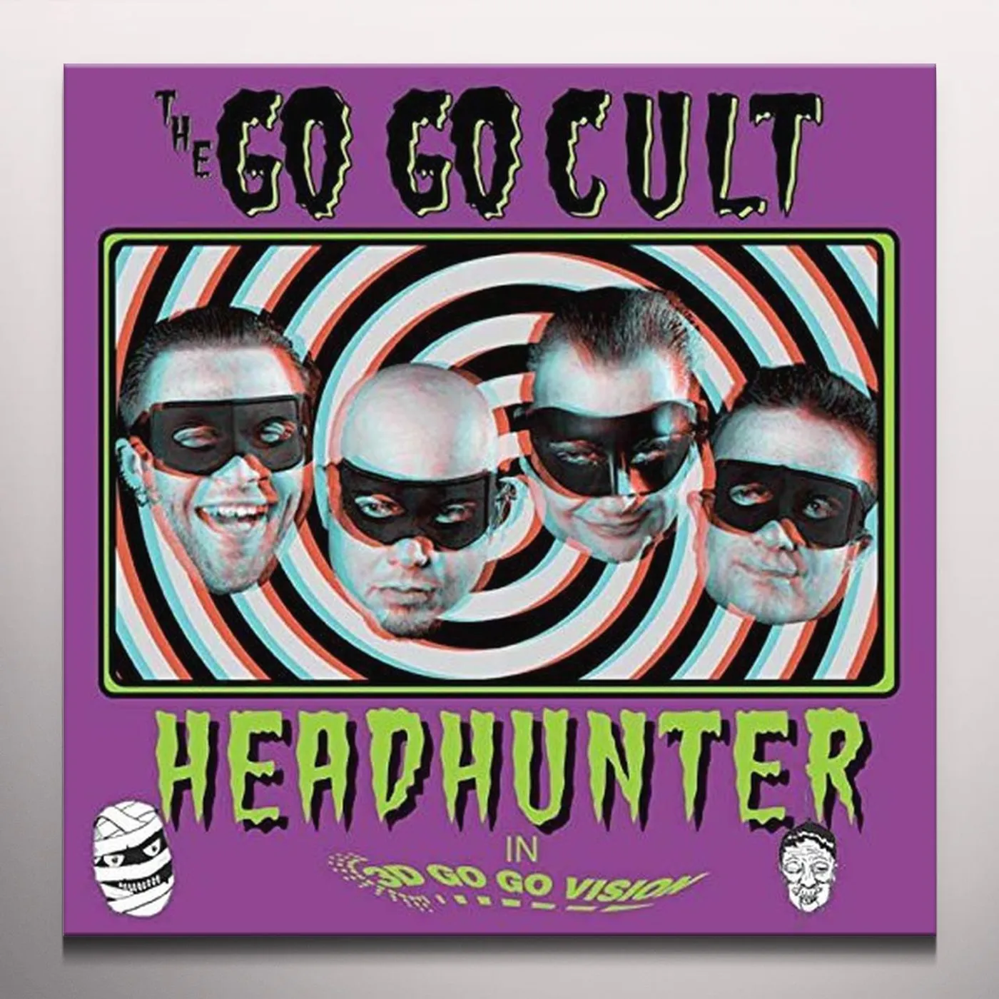 Go Go Cult HEAD HUNTER (PINK VINYL) Vinyl Record