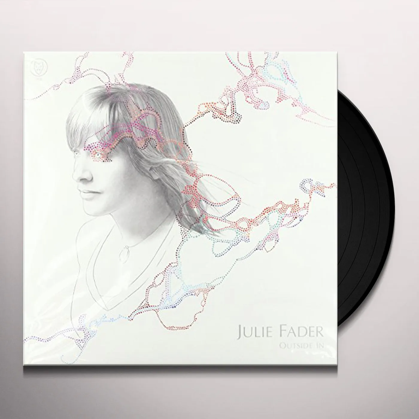 Julie Fader OUTSIDE IN (WHITE VINYL) Vinyl Record
