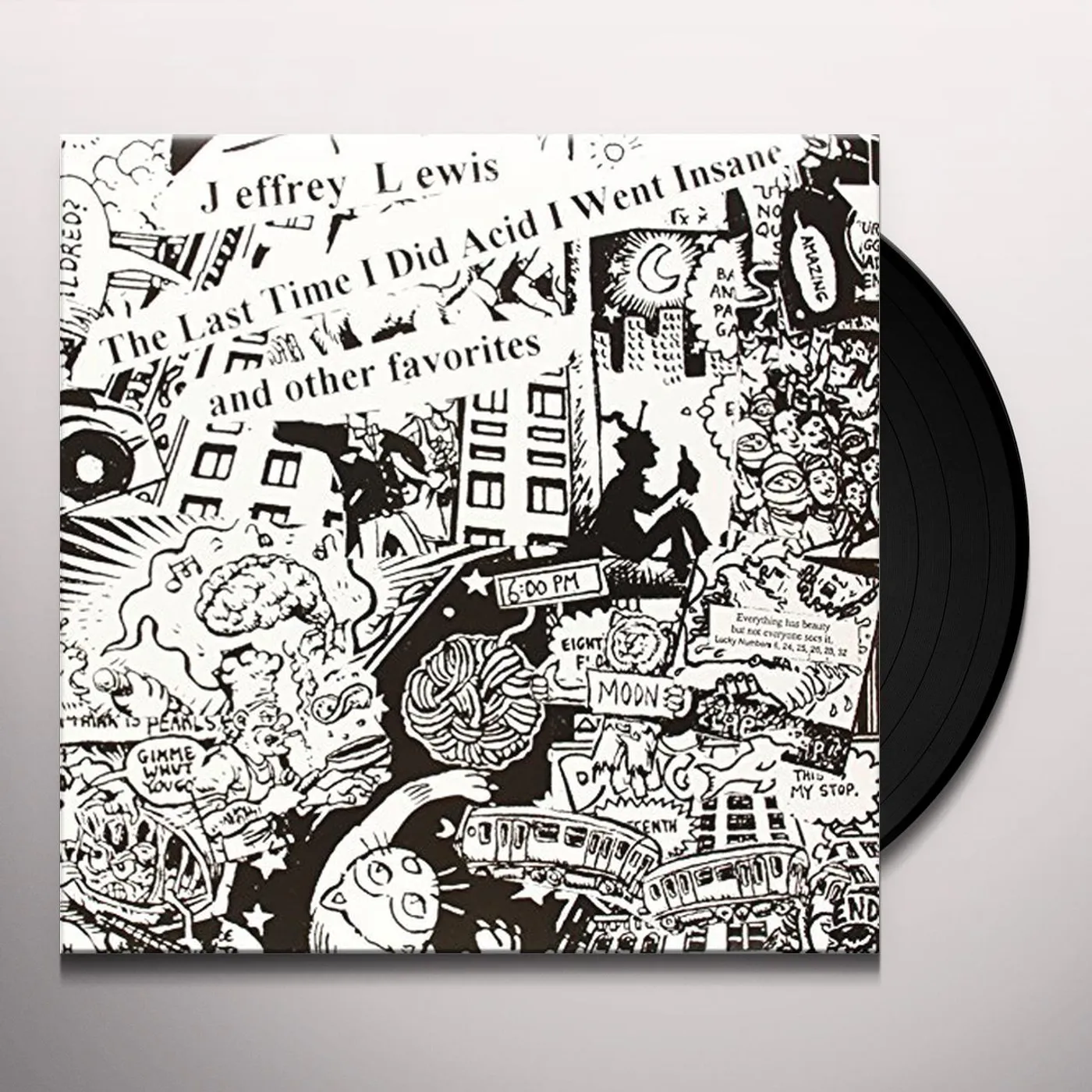 Jeffrey Lewis LAST TIME I DID ACID I WENT INSANE Vinyl Record