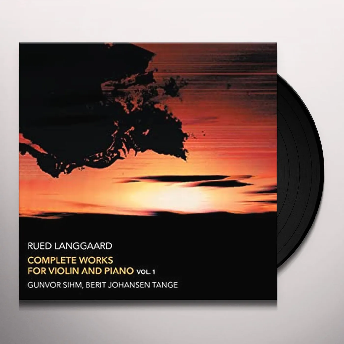 Langgaard / Sihm / Tange COMPLETE WORKS FOR VIOLIN 3 Vinyl Record