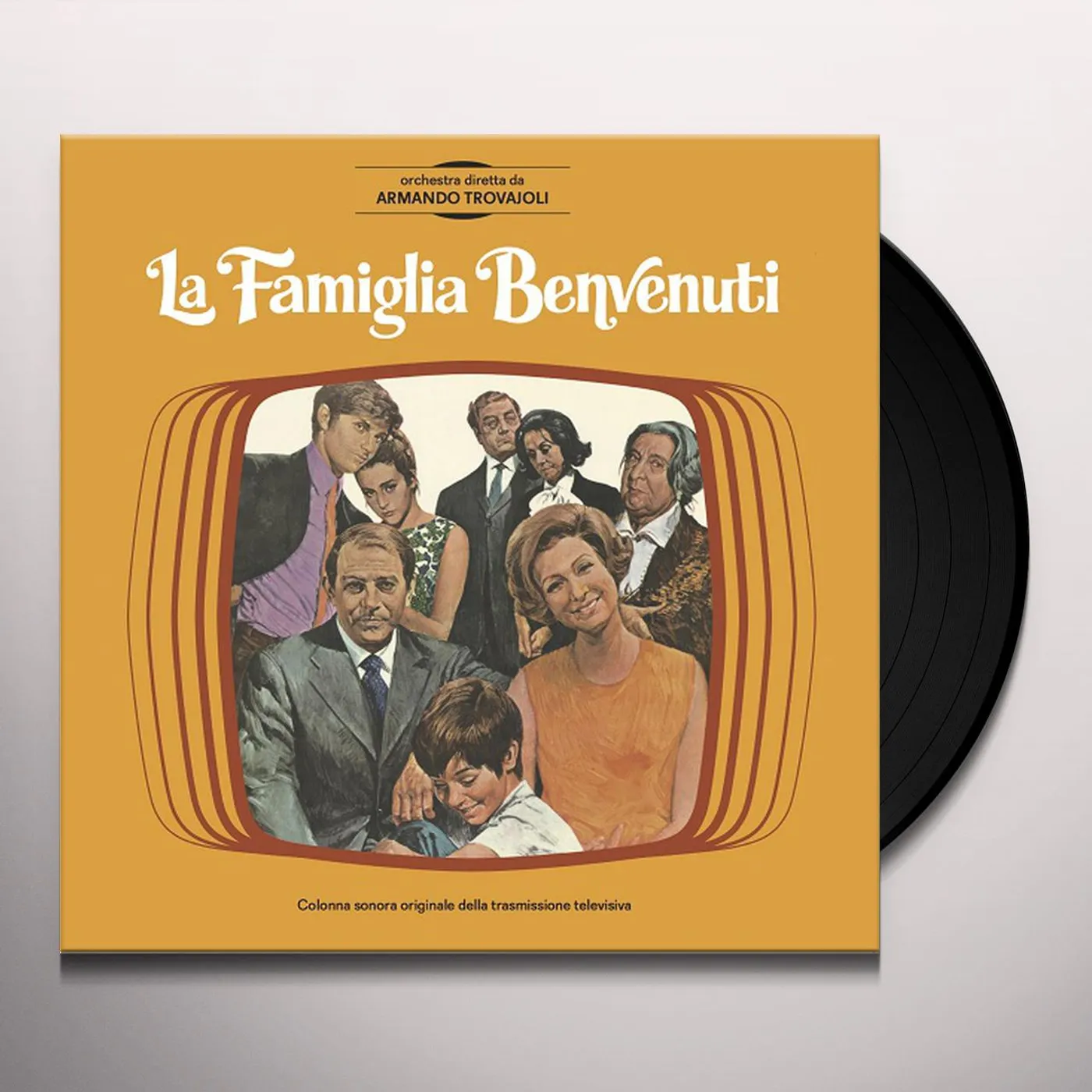 Armando Trovajoli LA FAMIGLIA BENVENUTI Vinyl Record