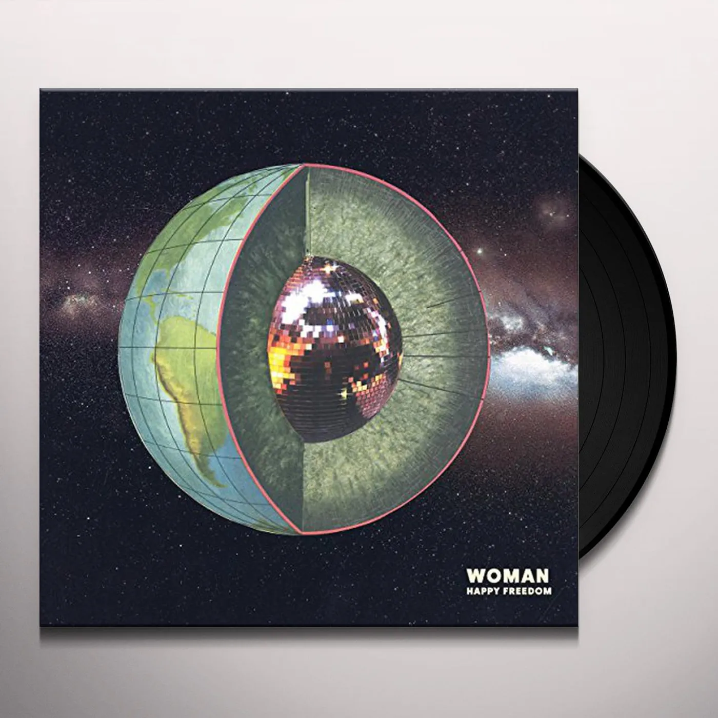 Woman Happy Freedom Vinyl Record
