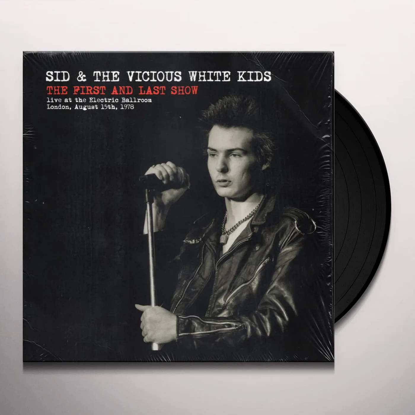 Sid & Vicious White Kids FIRST & LAST SHOW Vinyl Record