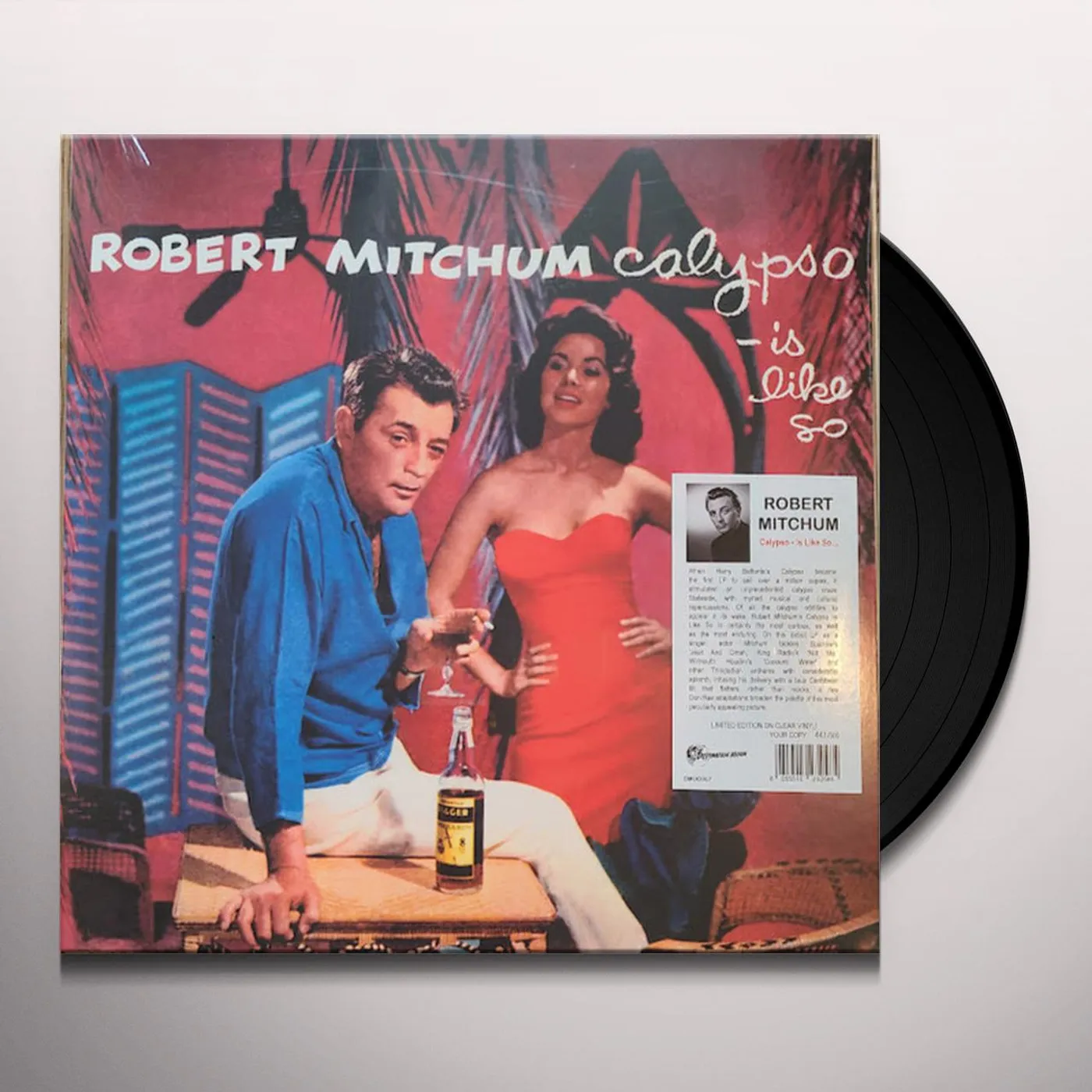 Robert Mitchum CALYPSO IS LIKE SO Vinyl Record