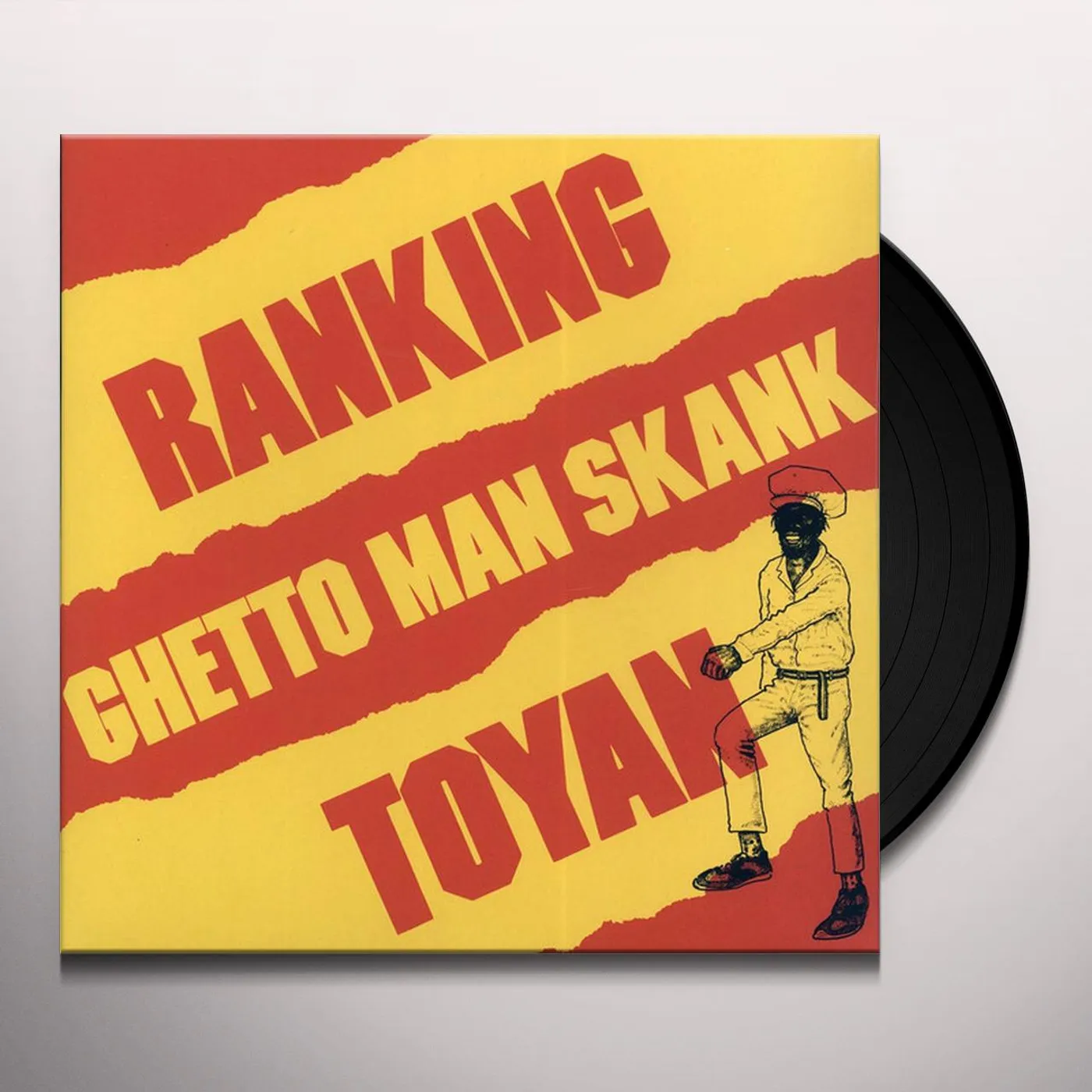 Ranking Toyan Ghetto Man Skank Vinyl Record
