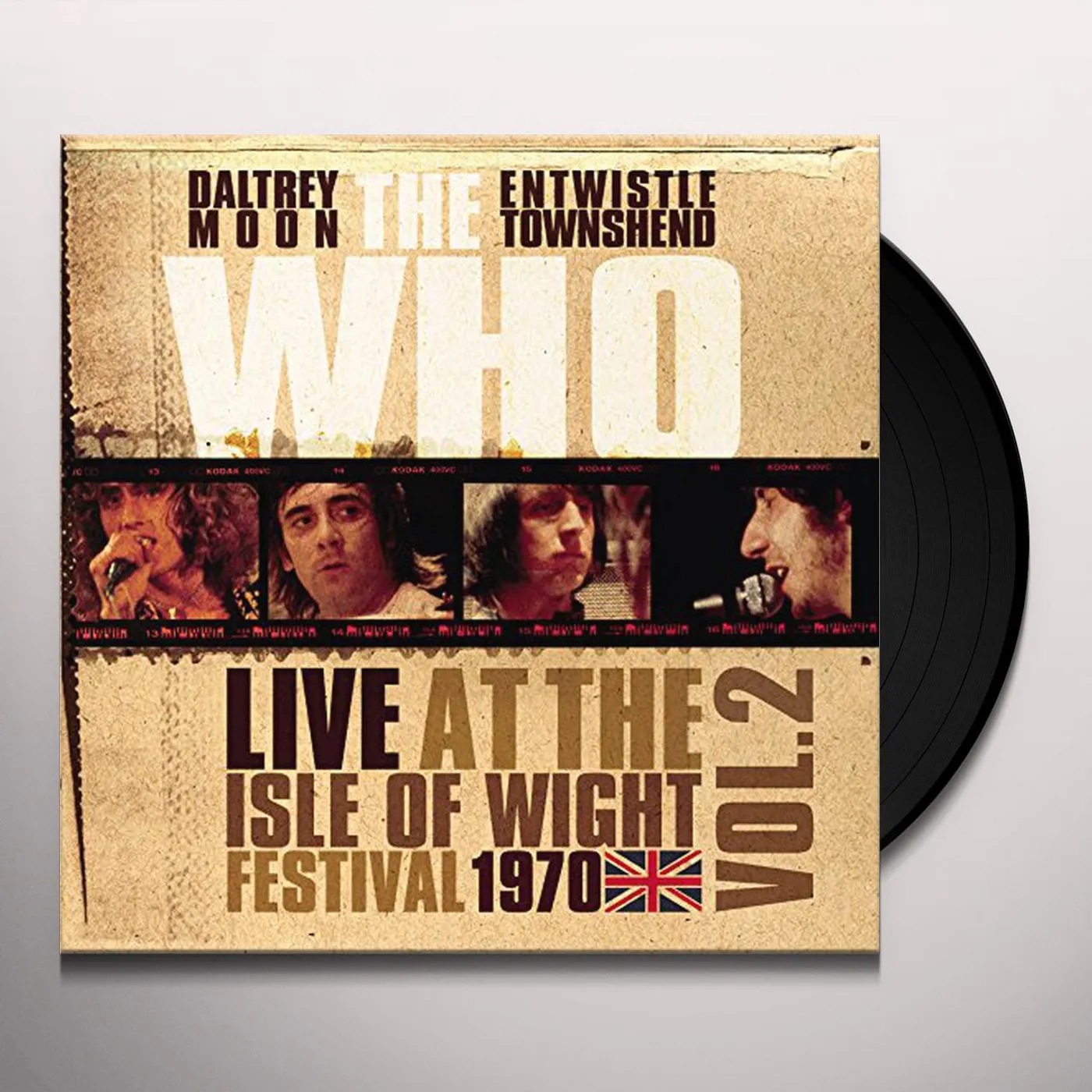 The Who LIVE AT THE ISLE OF WIGHT 2 Vinyl Record