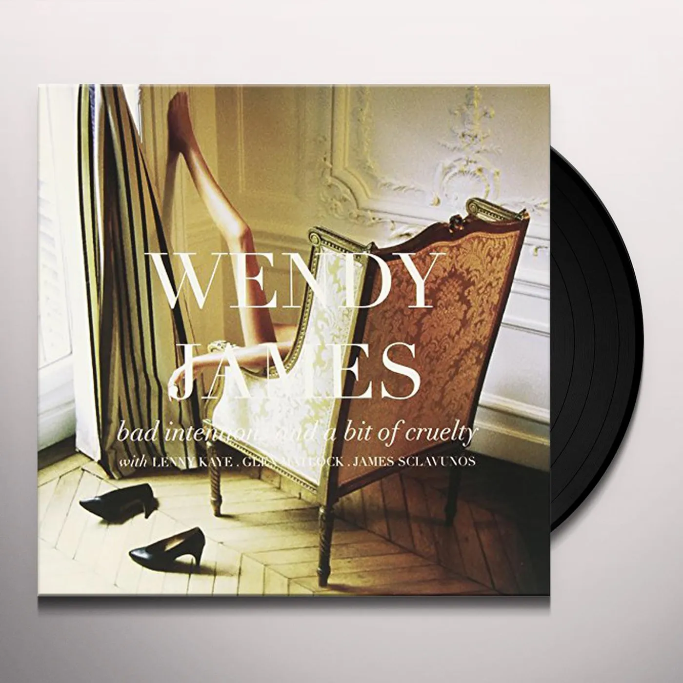 Wendy James Bad Intentions and a Bit of Cruelty Vinyl Record
