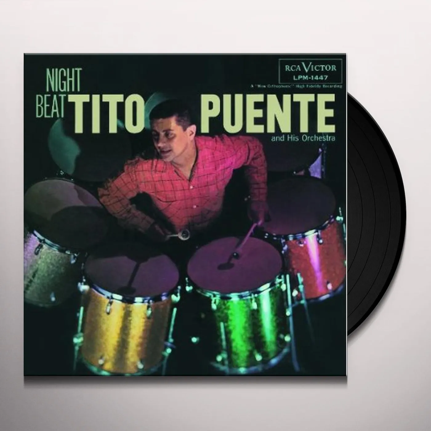 The Tito Puente Orchestra Night Beat Vinyl Record
