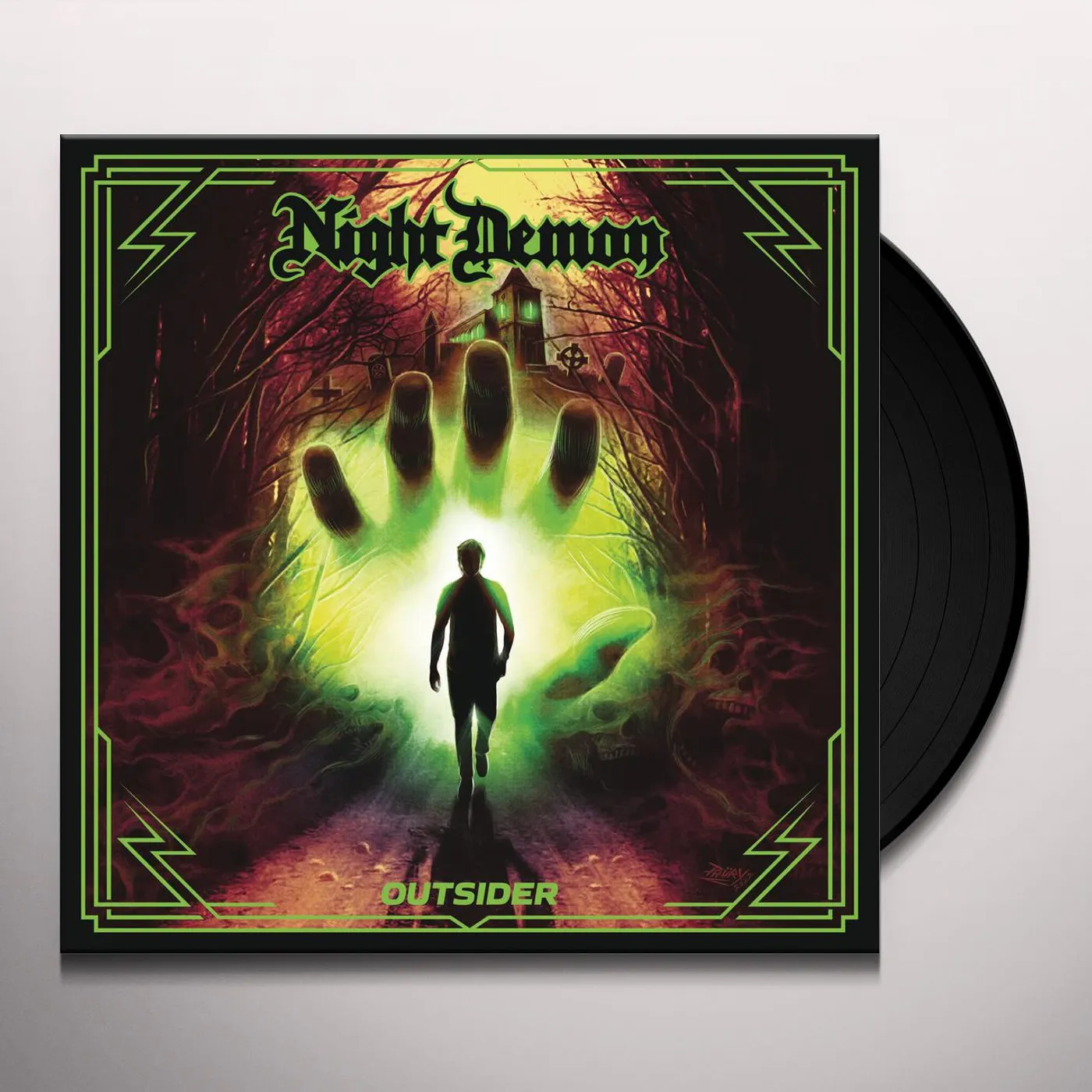 Night Demon OUTSIDER Vinyl Record