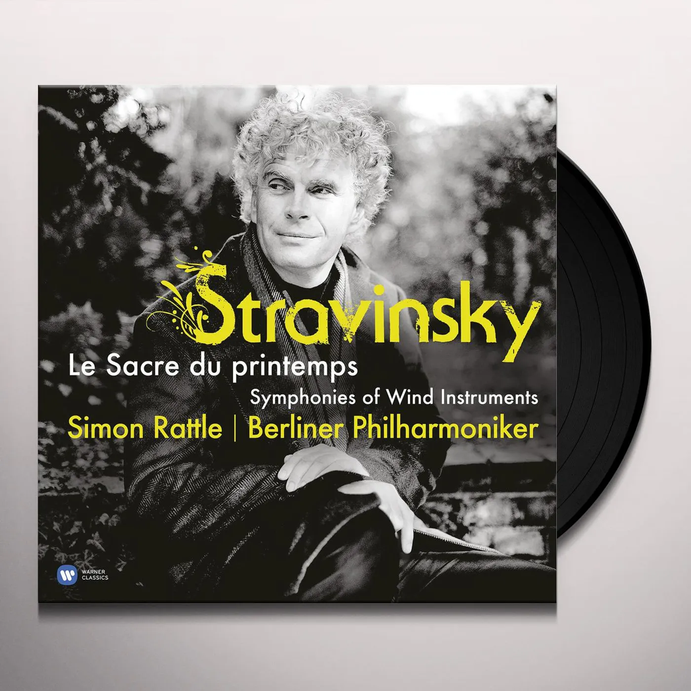 Stravinsky / Simon Rattle RITE OF THE SPRING Vinyl Record