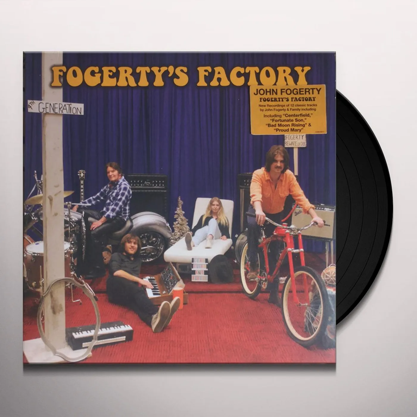 John Fogerty Fogerty's Factory Vinyl Record
