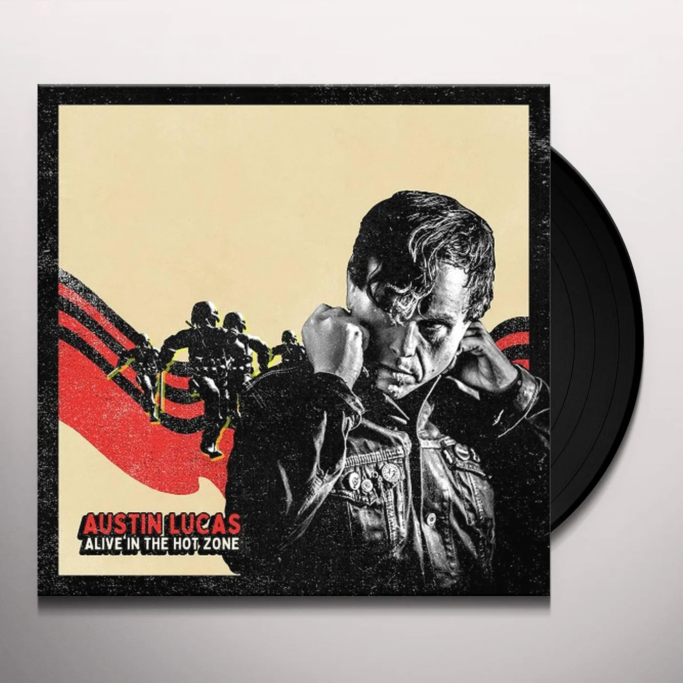 Austin Lucas Alive in the Hot Zone Vinyl Record