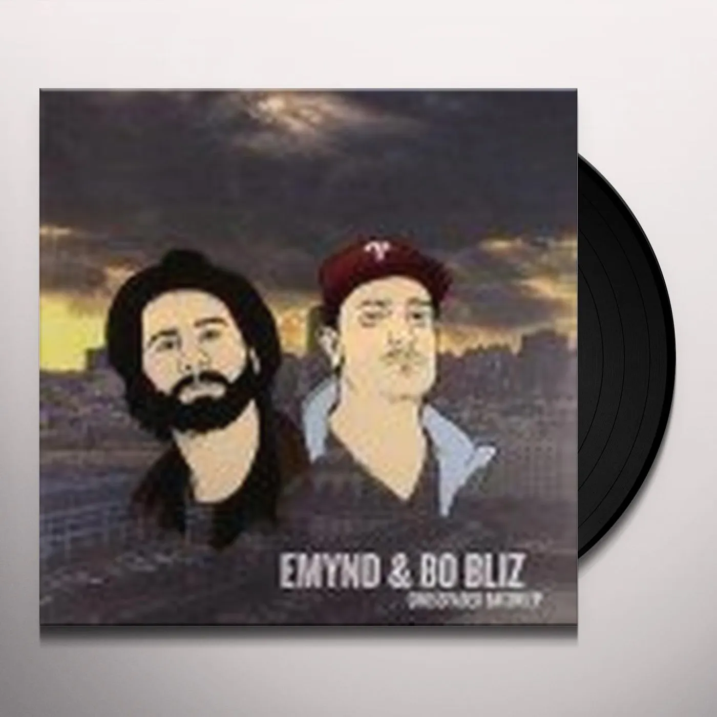Emynd & Bo Bliz CROSSFADED BACON EP Vinyl Record - UK Release