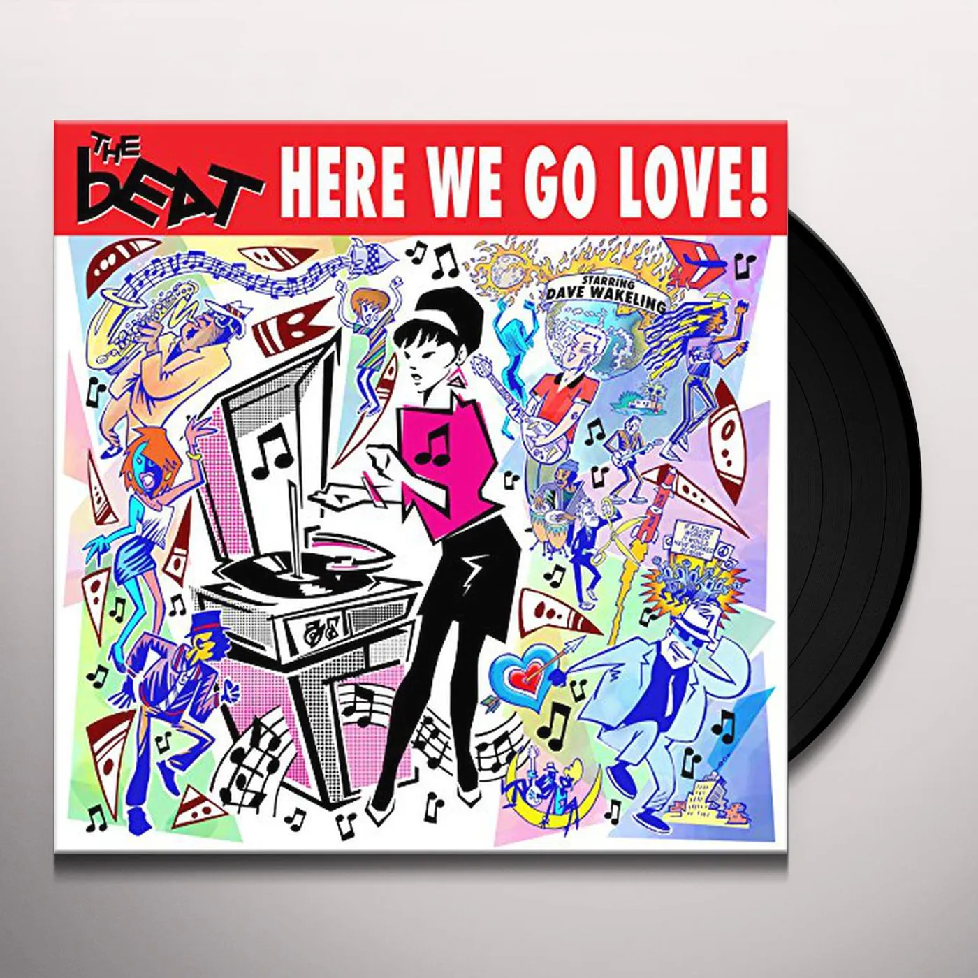 Beat / Dave Wakeling HERE WE GO LOVE Vinyl Record