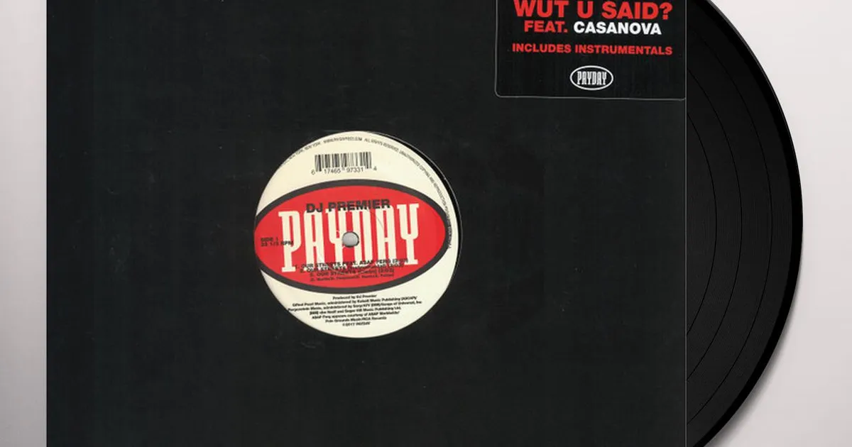 新品 DJ PREMIER / OUR STREET & WUT U SAID DJ Premier - Our Streets / WUT U SAID? (12