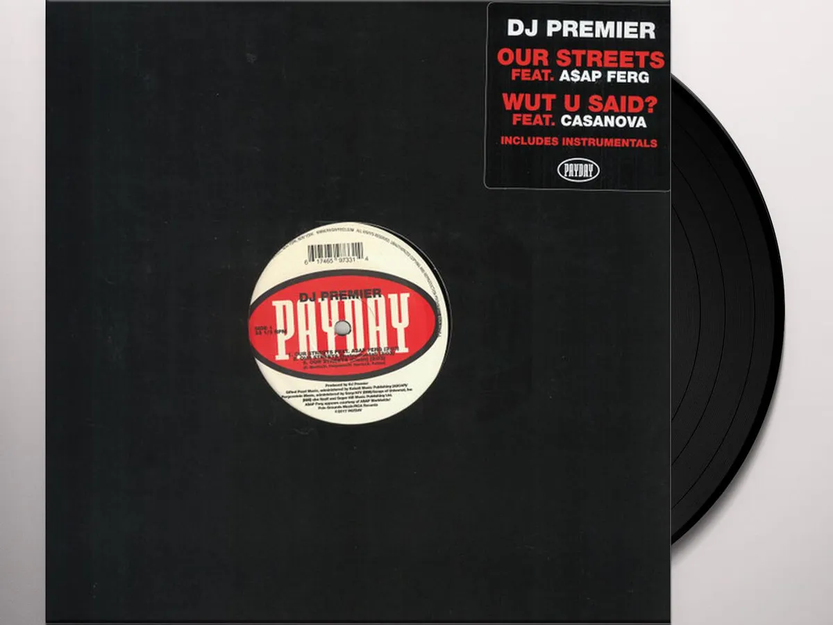 新品 DJ PREMIER / OUR STREET & WUT U SAID DJ Premier Our Streets/Wut U Said? Vinyl Record