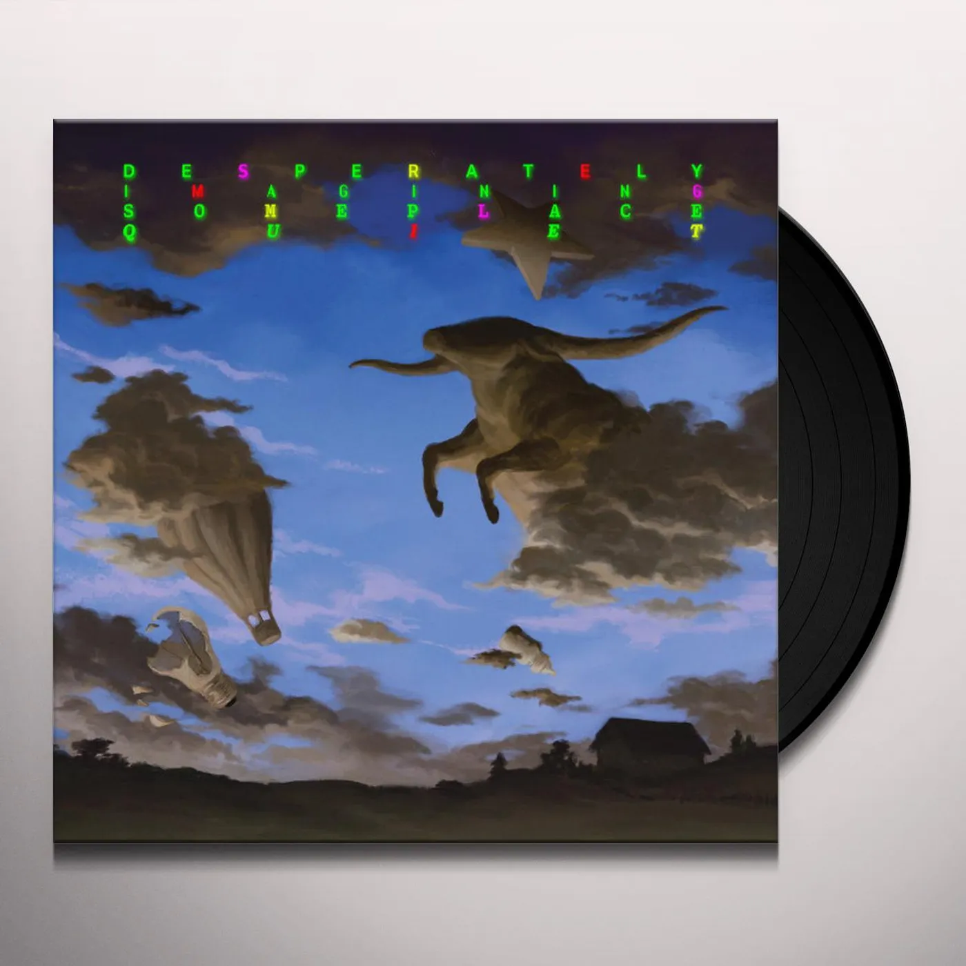 Disq Desperately Imagining Someplace Quiet Vinyl Record