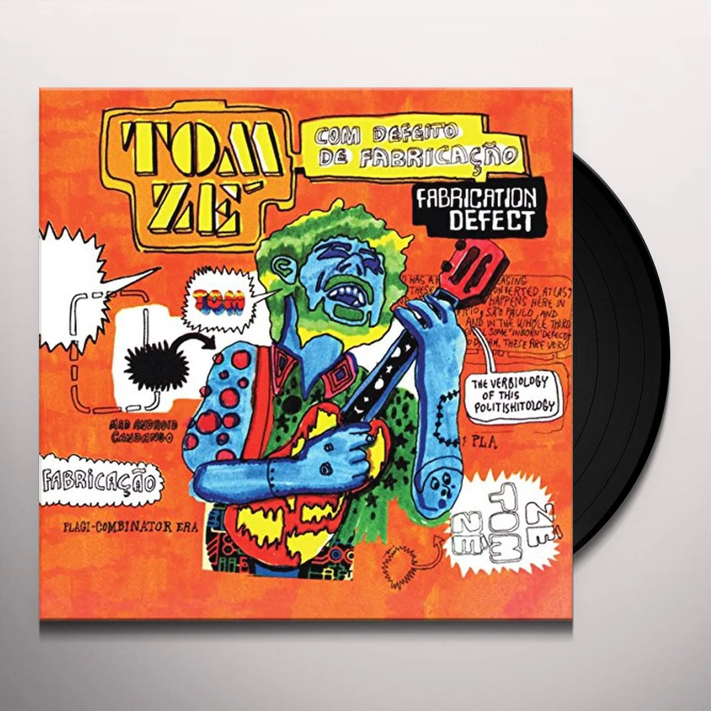 Tom Zé FABRICATION DEFECT Vinyl Record