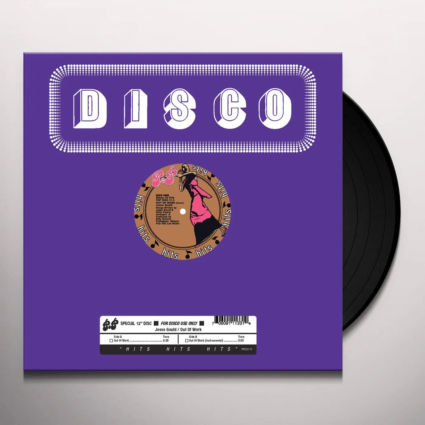 Jesse Gould Out of Work Vinyl Record