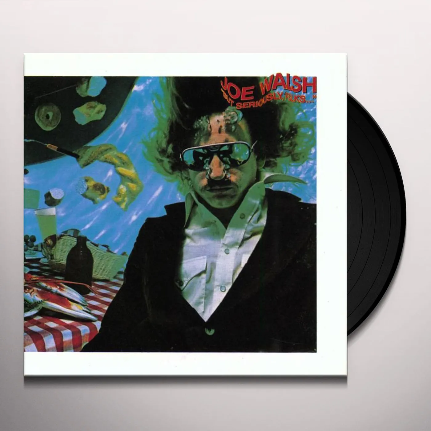 Joe Walsh BUT SERIOUSLY FOLKS Vinyl Record