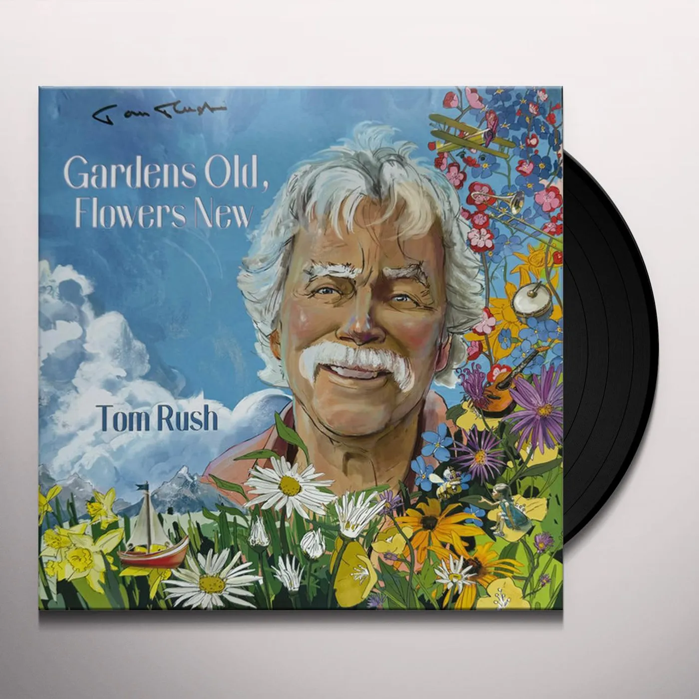 Tom Rush GARDENS OLD FLOWERS NEW Vinyl Record