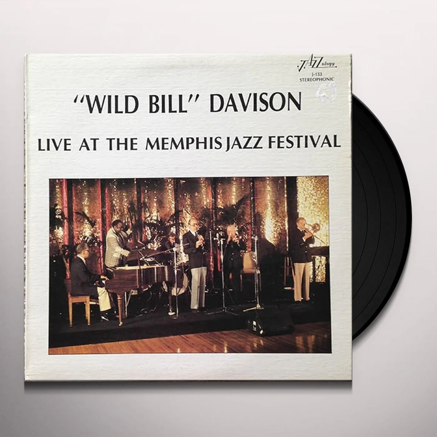 'Wild' Bill Davison LIVE AT THE MEMPHIS JAZZ FESTIVAL Vinyl Record