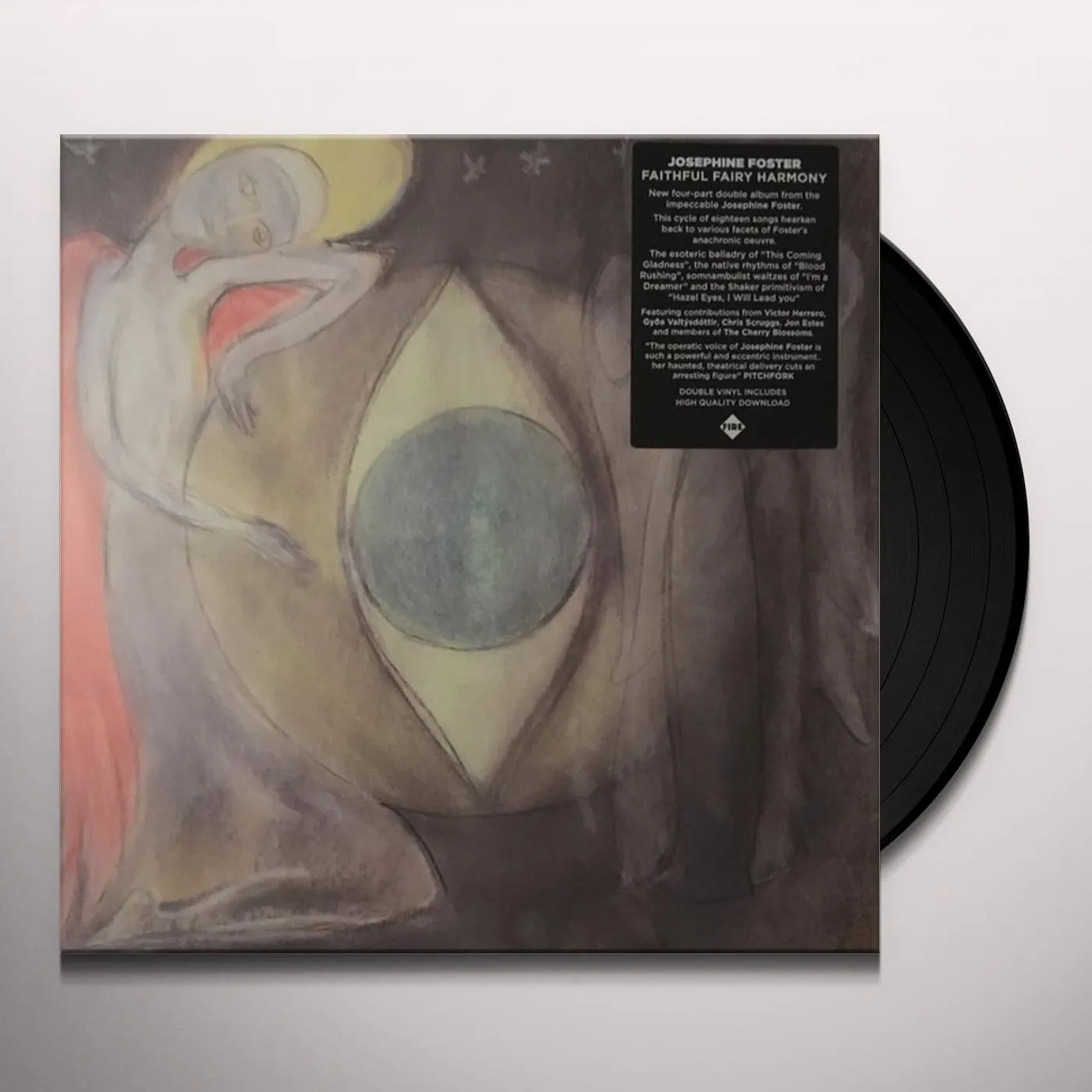 Josephine Foster FAIRY FAITHFUL HARMONY Vinyl Record