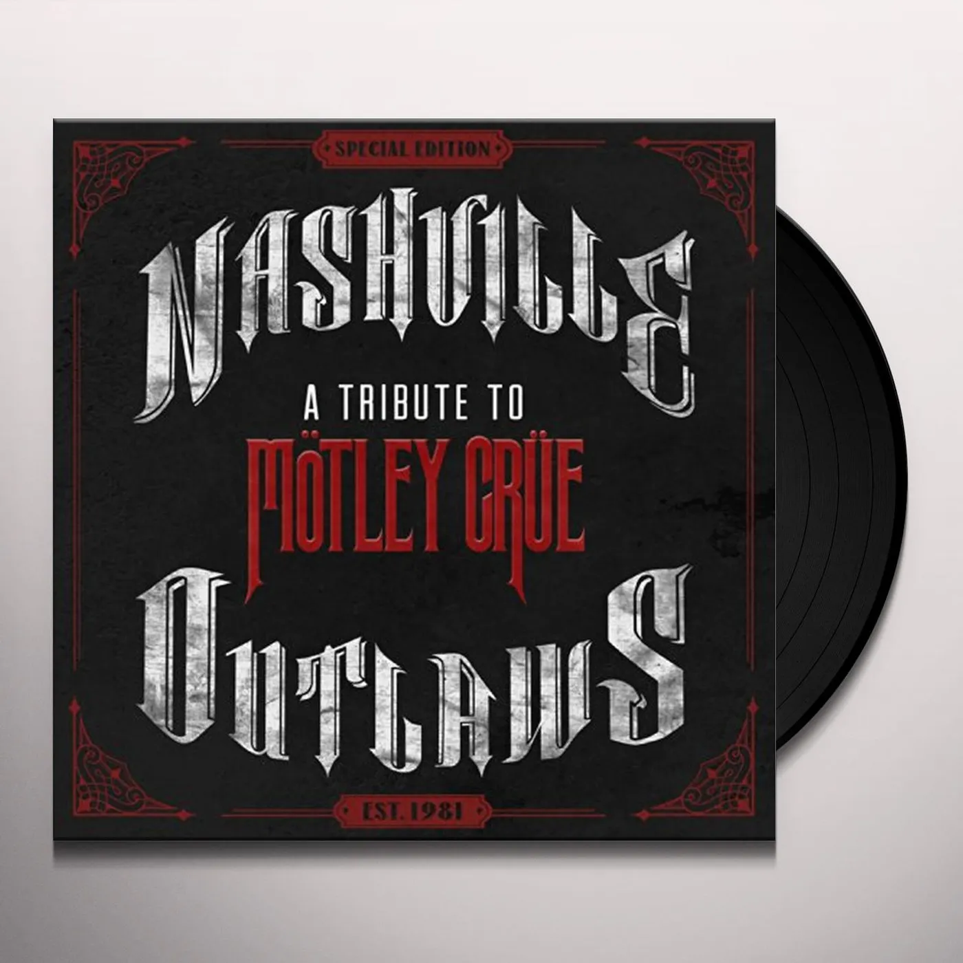 NASHVILLE OUTLAWS-A TRIBUTE TO MOTLEY CRUE / VAR Vinyl Record