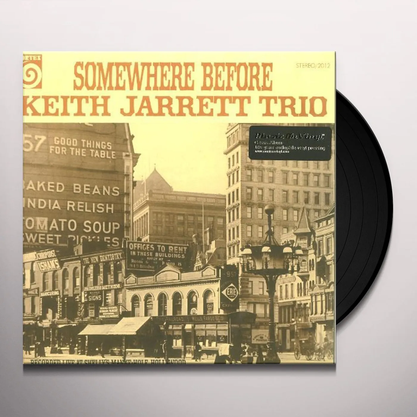 Keith Jarrett Trio Somewhere Before Vinyl Record