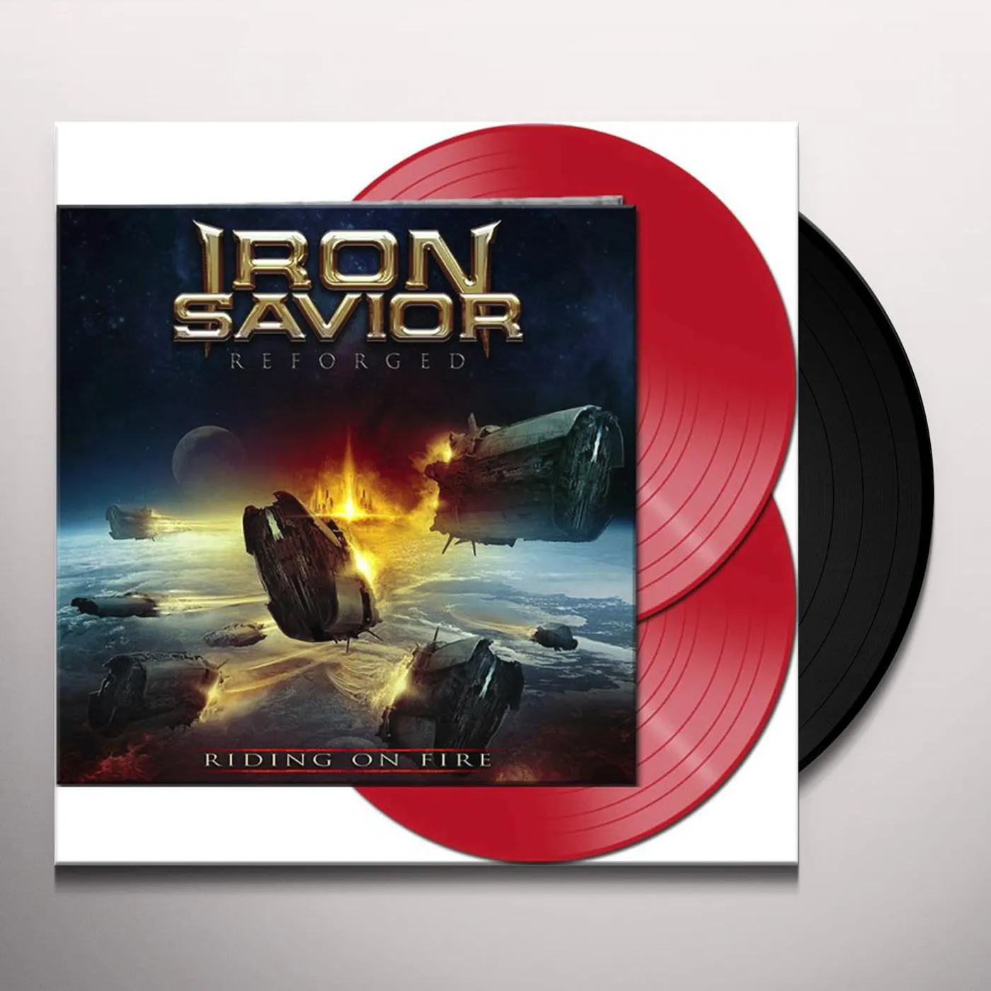 Iron Savior Reforged - Riding On Fire Vinyl Record