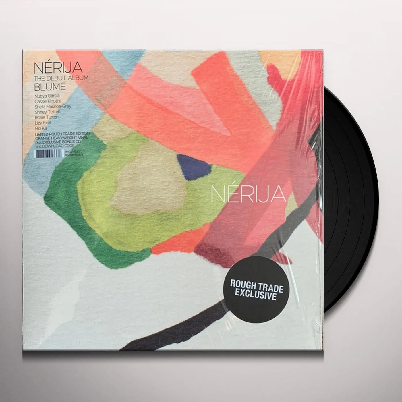 Nérija BLUME (NEON ORANGE VINYL/BONUS DISC/DL) Vinyl Record