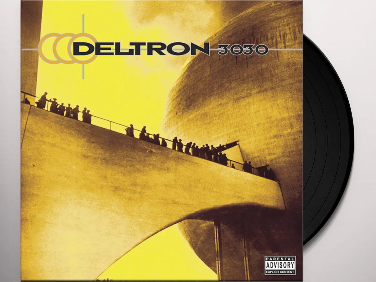 米2LP Deltron 3030 Deltron 3030 DEL750331 Deltron Partners /00260 Deltron 3030 - Deltron 3030 2LP - Sweat Records