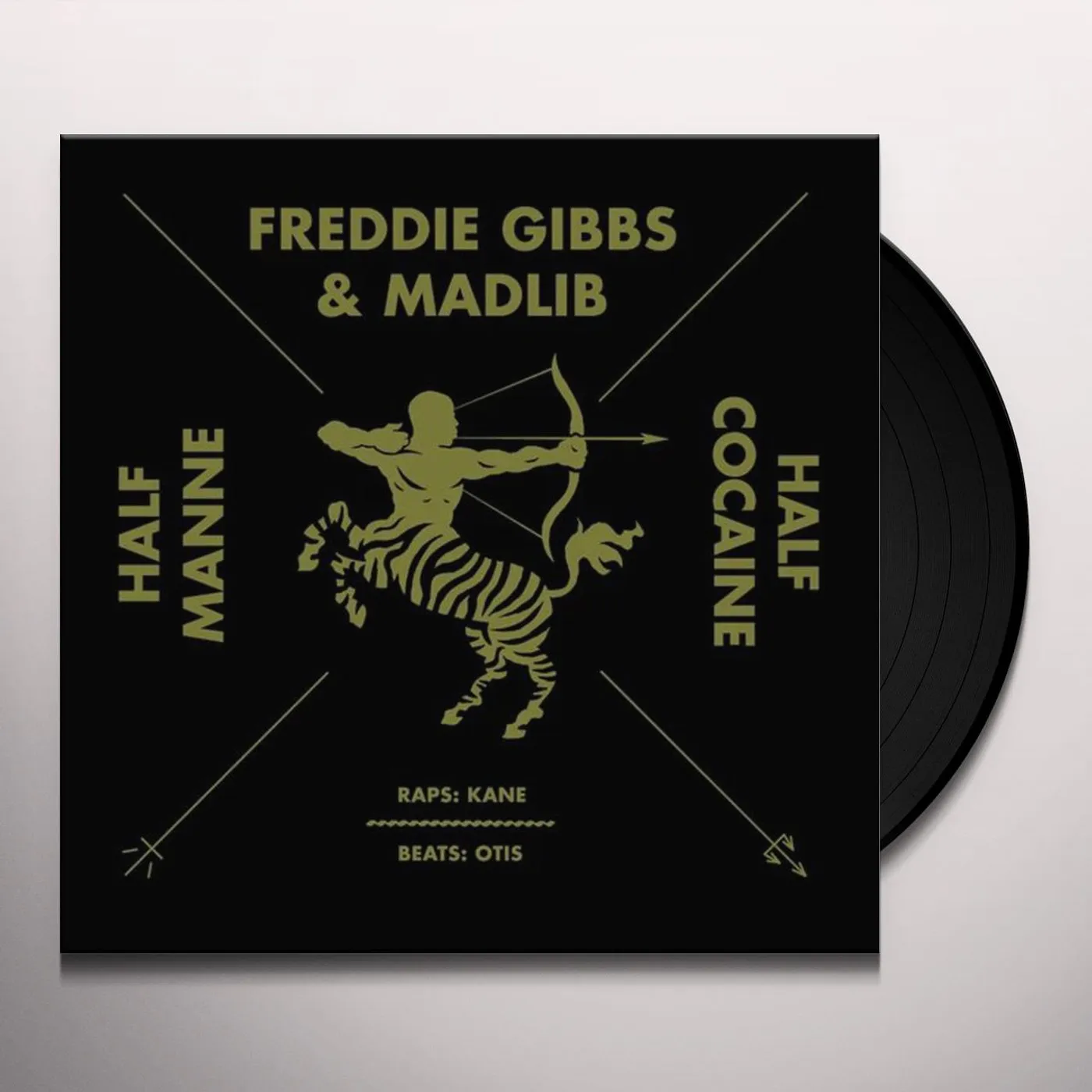 Freddie Gibbs HALF MANNE HALF COCAINE Vinyl Record
