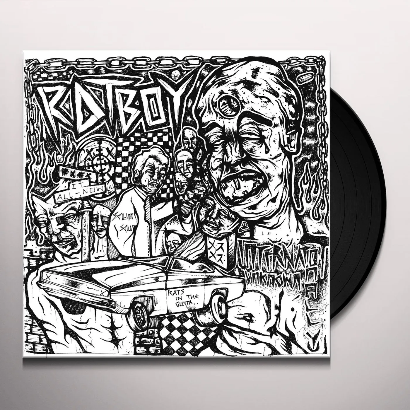 RAT BOY Internationally Unknown Vinyl Record
