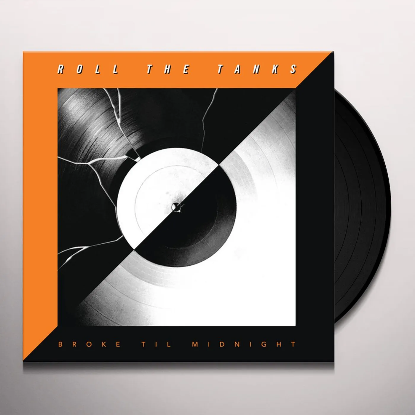 Roll The Tanks Broke Til Midnight (Orange) Vinyl Record