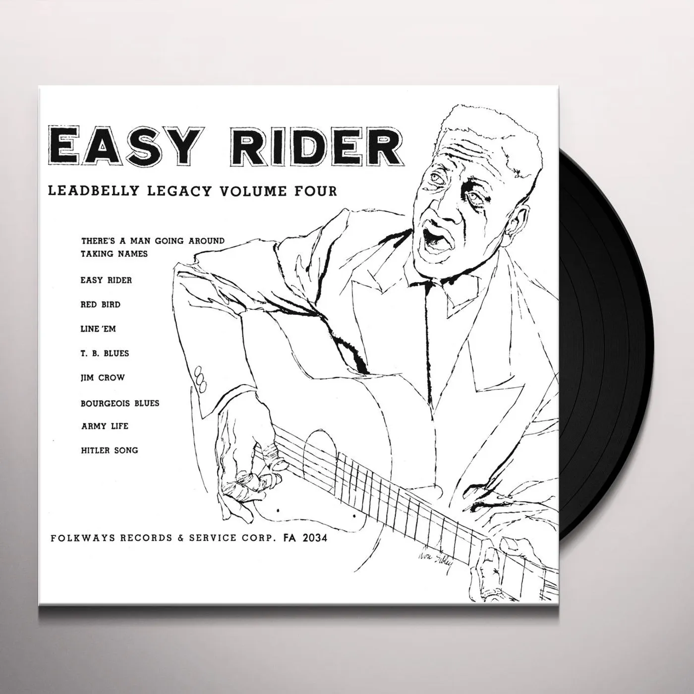Leadbelly Easy Rider Vinyl Record