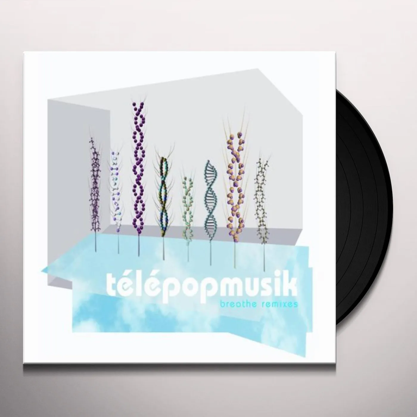 Télépopmusik BREATHE (ORIGINAL + REMIXES) Vinyl Record