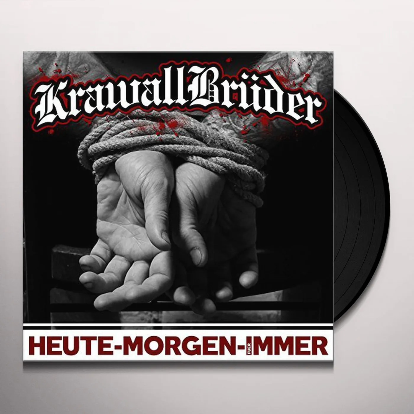 KRAWALLBRUEDER HEUTE MORGEN FUER IMMER Vinyl Record