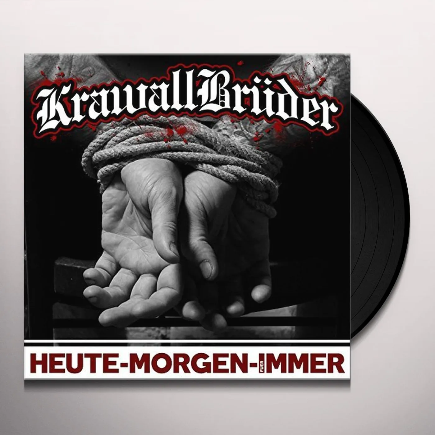 KRAWALLBRUEDER HEUTE MORGEN FUER IMMER Vinyl Record