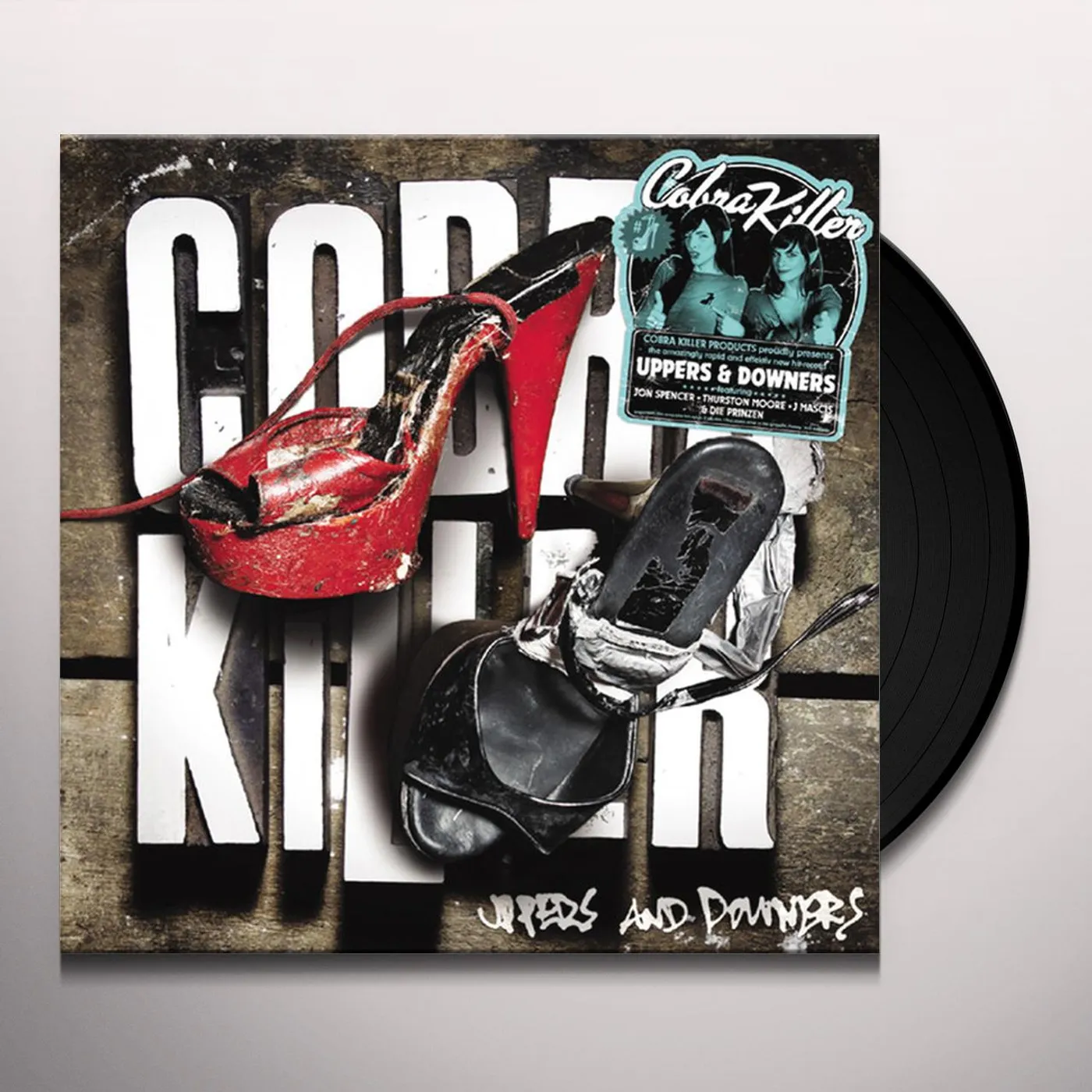 Cobra Killer Uppers And Downers Vinyl Record