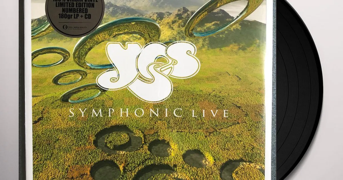 ★YES/SYMPHONIC LIVE★◇イエス◇Music On Vinyl Yes Symphonic Live Vinyl Record