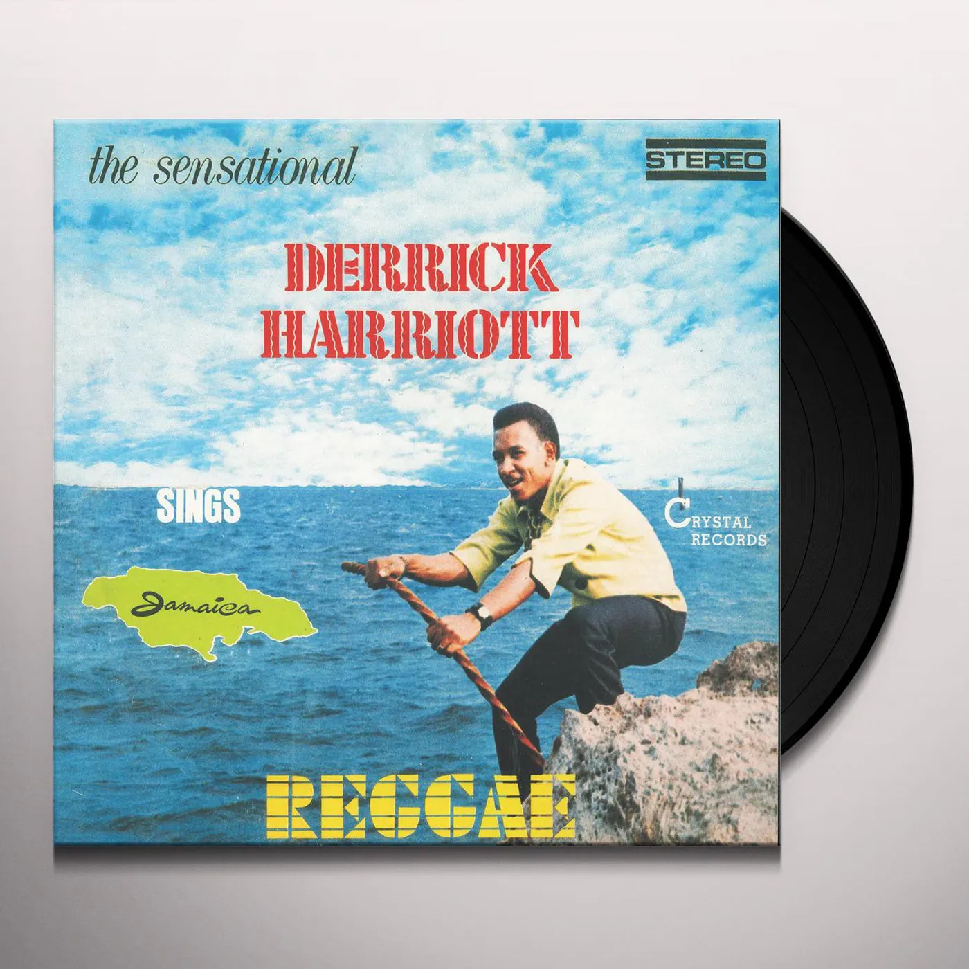 Sensational Derrick Harriott Sings Jamaica Reggae Vinyl Record